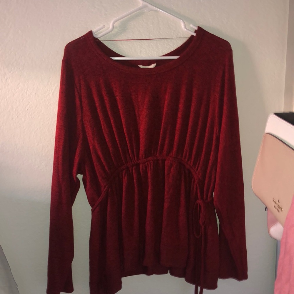 burgundy long sleeve from nordstrom